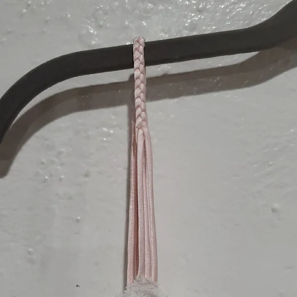 Vintage Christian Dior Elegant Pink Satin Nightgown With Asymmetrical Lace & Bow - Picture 7 of 16